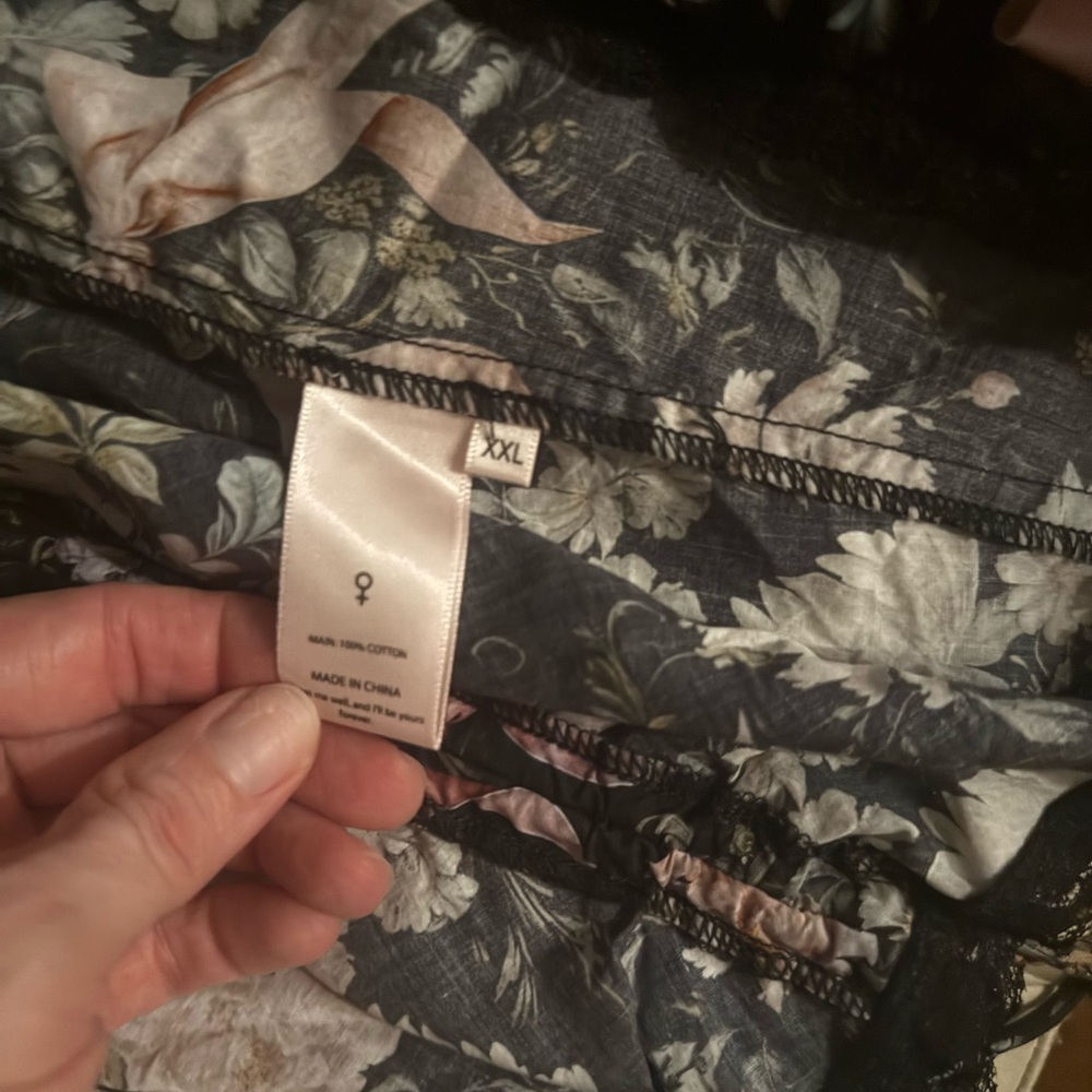 Selkie Black and Pink Floral Dress - Picture 5 of 5
